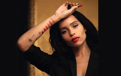 ysl zoe kravitz